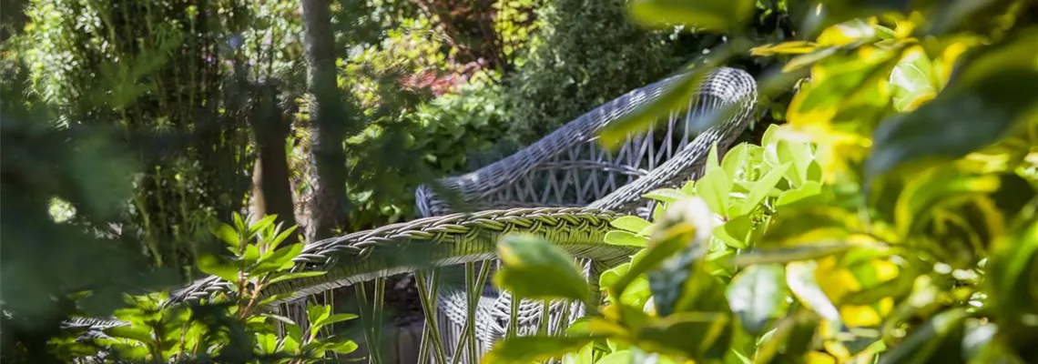 Die grüne Oase: die Terrasse in einen Garten verwandeln